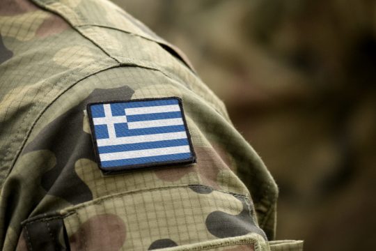 στρατιώτης, σημαία