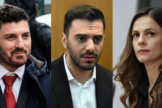 Διονύσης Τεμπονέρας, Μανώλης Χριστοδουλάκης, Εφη Αχτσιόγλου