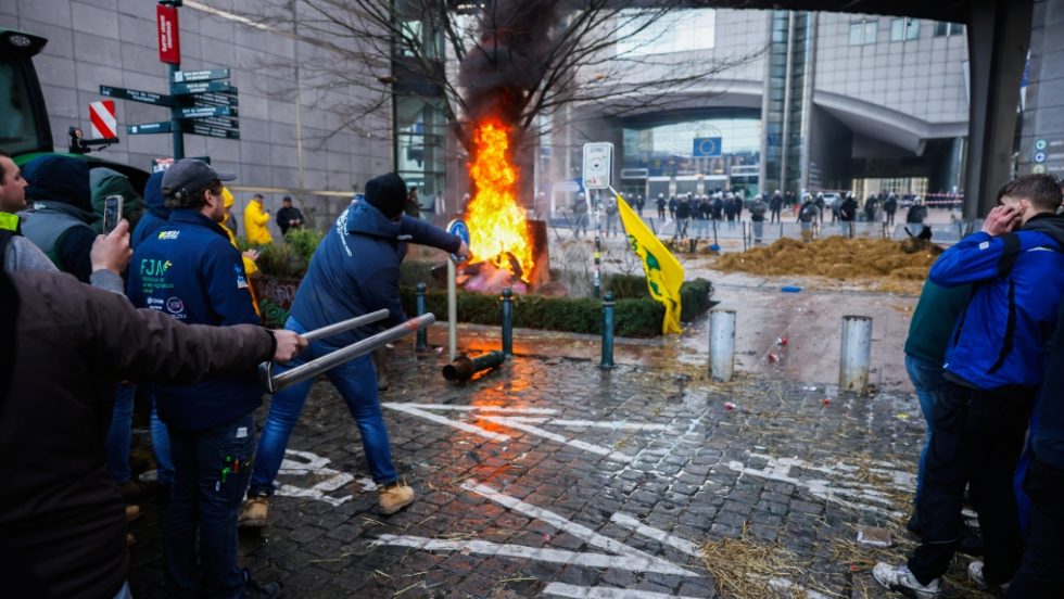 Αγρότες, κινητοποίηση στις Βρυξέλλες