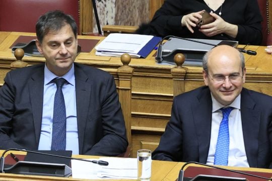 Χάρης Θεοχάρης και Κωστής Χατζηδάκης