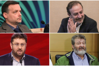 Χ. Δούκας  Θ. Μπέγκας  Κων. Ζαχαριάδης  Σ. Δανιηλίδης