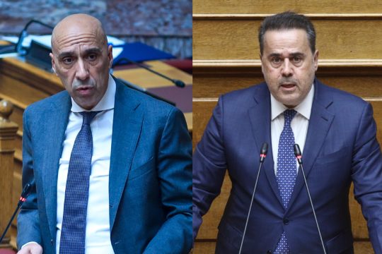 ο Γ. Μπρατάκος και ο Στ. Παπασταύρου