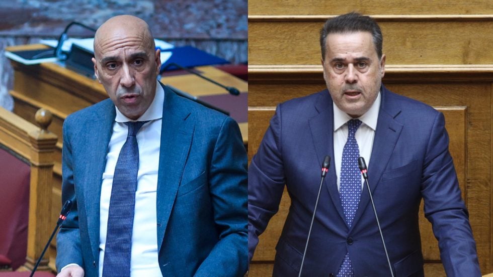 ο Γ. Μπρατάκος και ο Στ. Παπασταύρου