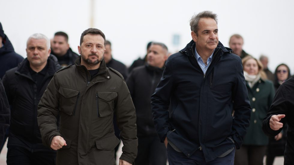 Κυριάκος Μητσοτάκης, Βολοντίμιρ Ζελένσκι