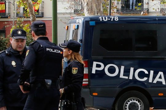 Αστυνομικοί στην Ισπανία