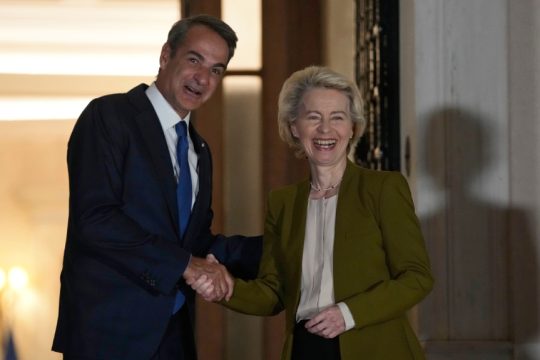Κυριάκος Μητσοτάκης, Ούρσουλα φον ντερ Λάιεν