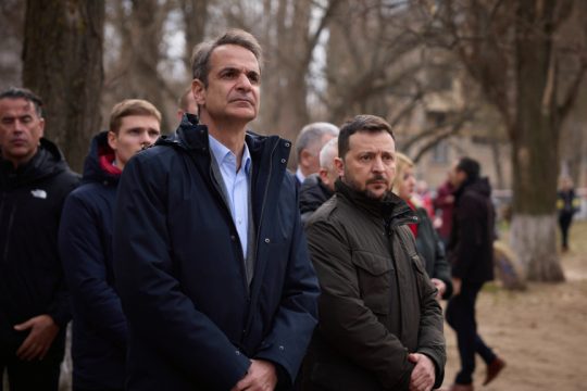 Κυριάκος Μητσοτάκης, Βολοντίμιρ Ζελένσκι