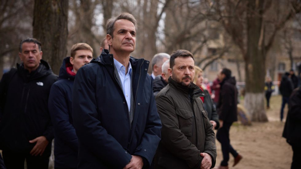 Κυριάκος Μητσοτάκης, Βολοντίμιρ Ζελένσκι