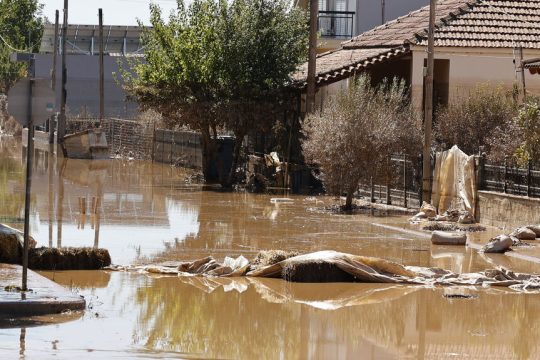 Φωτογραφία από τις πλημμύρες του Σεπτεμβρίου στη Θεσσαλία