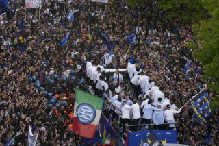 Πανηγύρια των οπαδών της Ιντερ