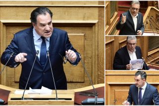 Αδωνις Γεωργιάδης | Σωκράτης Φάμελλος | Δημήτρης Κουτσούμπας | Αλέξης Χαρίτσης