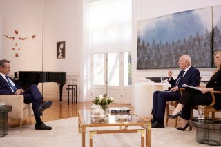 Από τη χτεσινή συνέντευξη του Κυρ. Μητσοτάκη στην εκπομπή «Καλημέρα Ελλάδα» και στους δημοσιογράφους Γ. Παπαδάκη και Μαρία Αναστασοπούλου