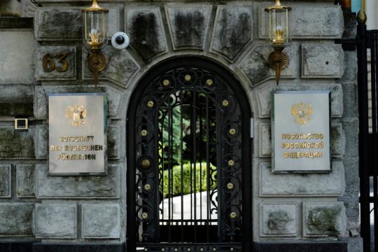 η ρωσική πρεσβεία στο Βερολίνο