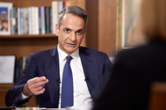 ο Κυριάκος Μητσοτάκης