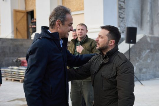 Μητσοτάκης, Ζελένσκι, Οδησσός