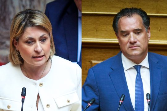 Χριστίνα Αλεξοπούλου - Άδωνις Γεωργιάδης