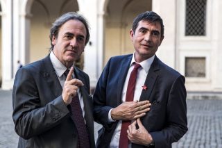 Αντζελο Μπονέλι (αριστερά) και Νικόλα Φρατογιάνι