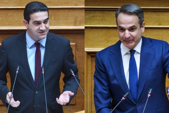 Μιχάλης Κατρίνης - Κυριάκος Μητσοτάκης