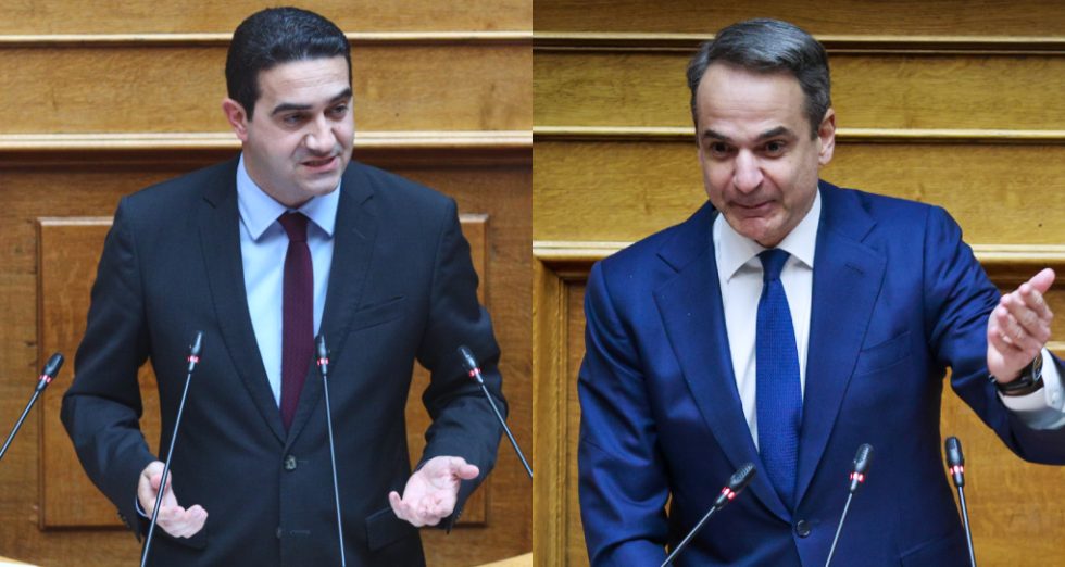 Μιχάλης Κατρίνης - Κυριάκος Μητσοτάκης