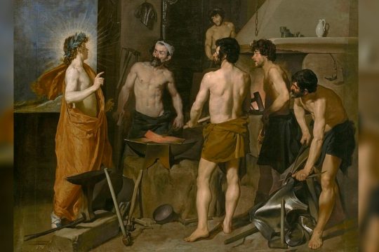 «Το σιδηρουργείου του Ηφαίστου», έργο του Ντιέγκο Βελάσκεθ