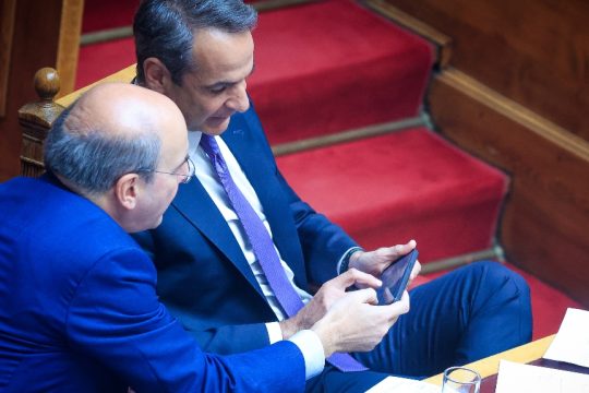 Κυριάκος Μητσοτάκης- Κωστής Χατζηδάκης