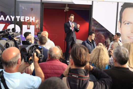 ο Στέφανος Κασσελάκης