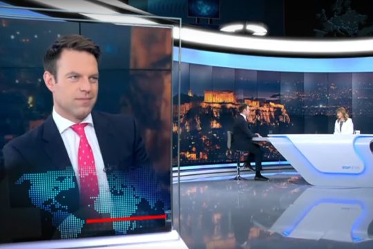 ο Στέφανος Κασσελάκης