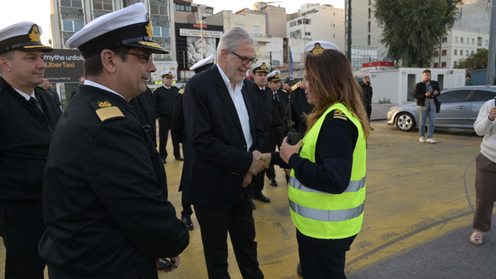 Ο υπουργός Ναυτιλίας Χρήστος Στυλιανίδης