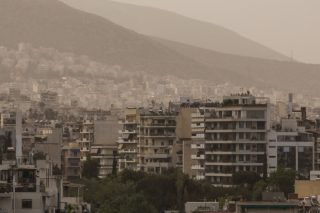 Αφρικανική σκόνη στην Αθήνα