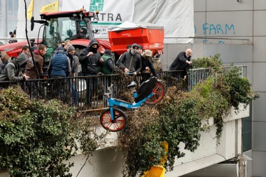 Αγρότες, κινητοποίηση στις Βρυξέλλες