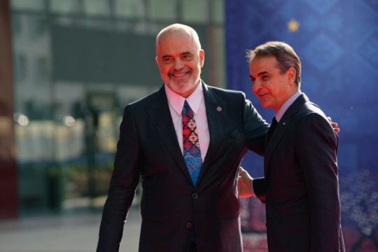 Έντι Ράμα, Κυριάκος Μητσοτάκης