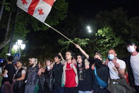 Διαδήλωση στην Γεωργία