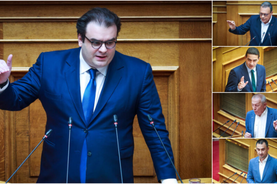 Κυριάκος Πιερρακάκης | Σωκράτης Φάμελλος | Μιχάλης Κατρίνης | Θανάσης Παφίλης | Αλέξης Χαρίτσης