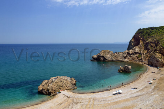 Το νότιο τμήμα της παραλίας Πάλτση