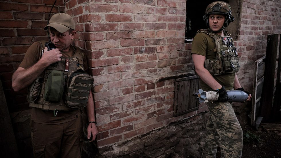 Oleg Petrasiuk/Ukrainian 24 Mechanised brigade via AP
