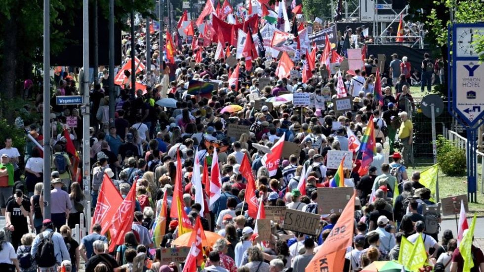Γερμανία, διαδήλωση κατά του AfD
