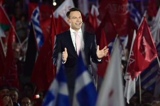 ο Στέφανος Κασσελάκης