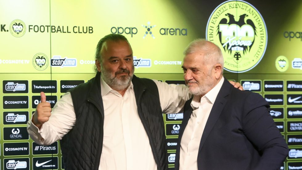 ο Δημήτρης Μελισσανίδης και ο Μάριος Ηλιόπουλος