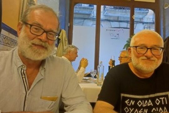 Οι Jaume Almirall Sardà (αριστερά) και Rubén Montañés Gómez (δεξιά)