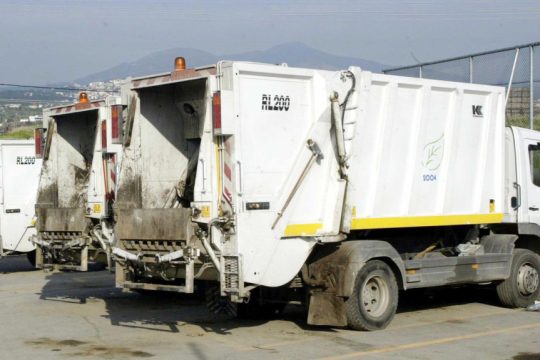 Θεσσαλία, απορριμματοφόρα