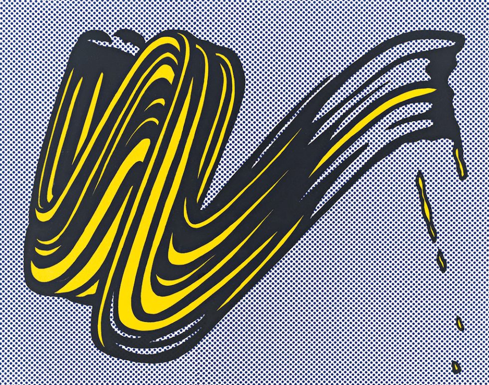 Roy Lichtenstein, «Brushstroke»