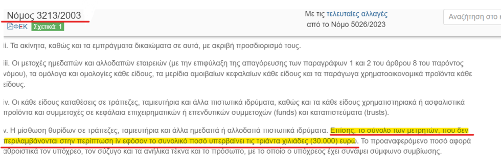 ΣΥΡΙΖΑ για «πόθεν έσχες» Μητσοτάκη