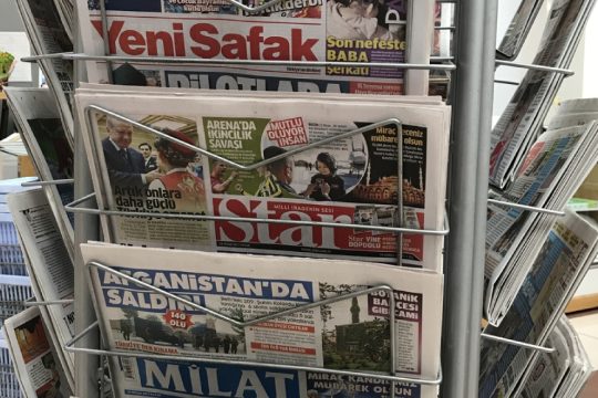 Τούρκικες εφημερίδες