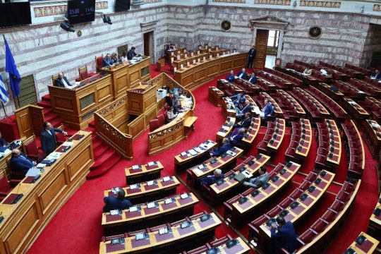Συζητηση στην Ολομέλεια της Βουλής