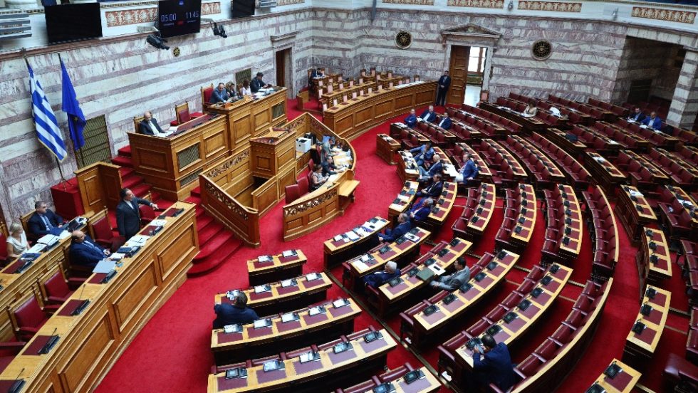 Συζητηση στην Ολομέλεια της Βουλής