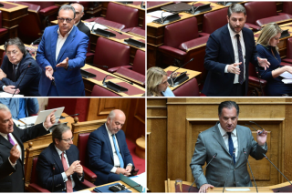 Σ. Φάμελλος | Ν. Ανδρουλάκης | Μ. Βορίδης | Α. Γεωργιάδης