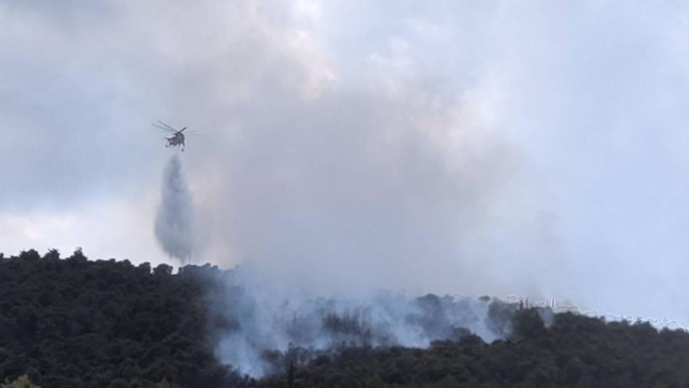φωτιά στον Υμηττό