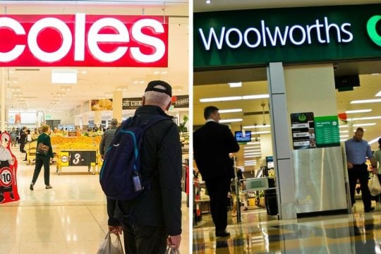 Coles και Woolworths