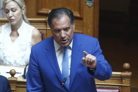 ο Άδωνις Γεωργιάδης\