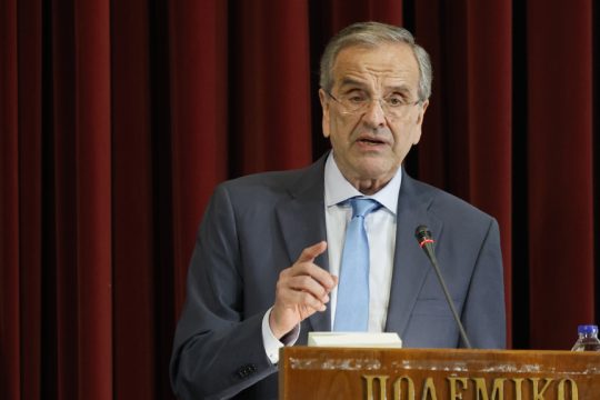 ο Αντώνης Σαμαράς
